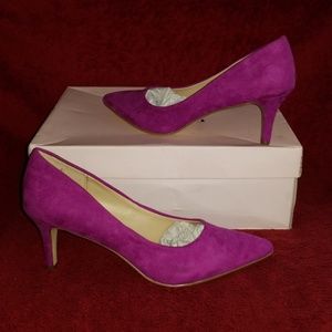 Hot Pink kitten heels